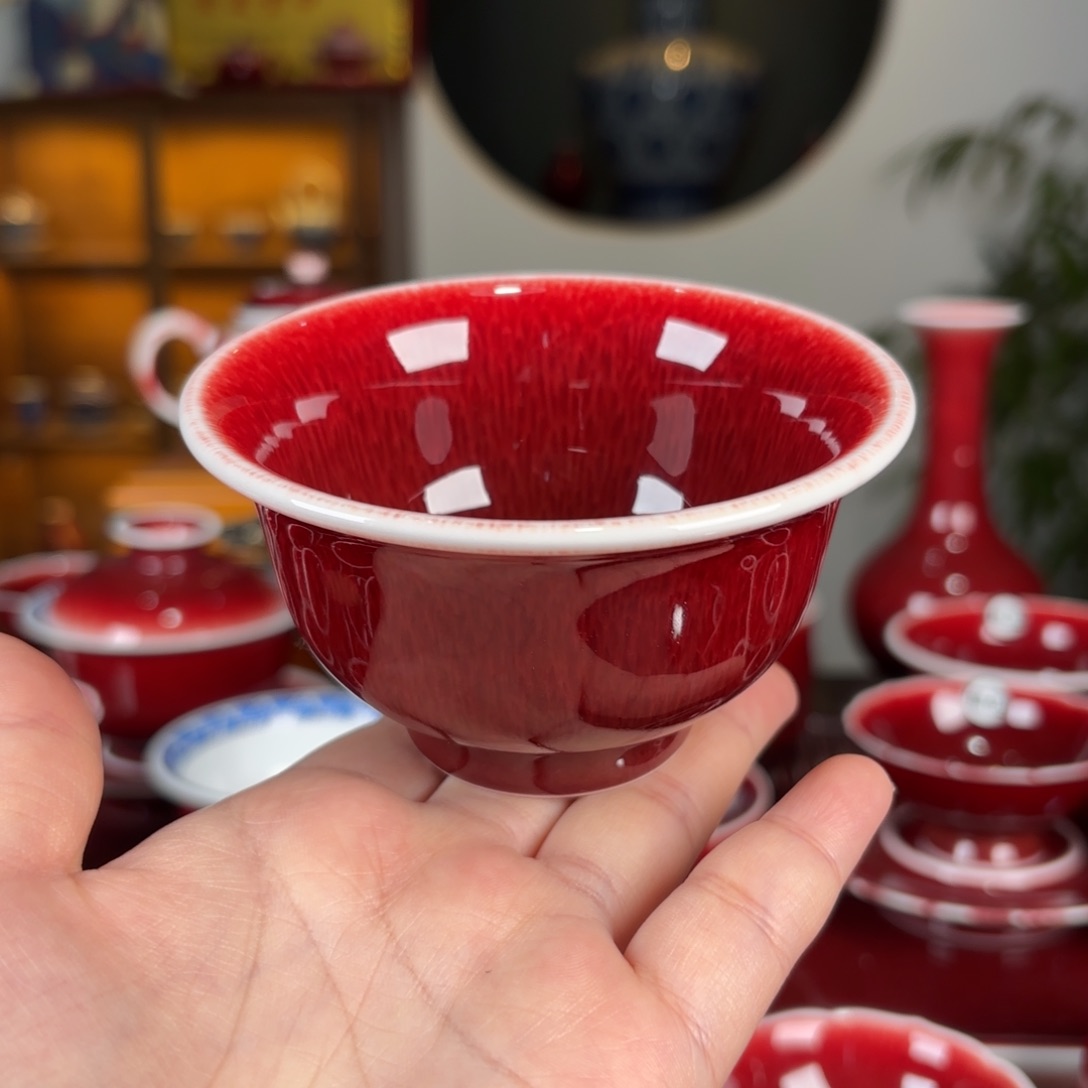 杯子景德镇高温颜色釉