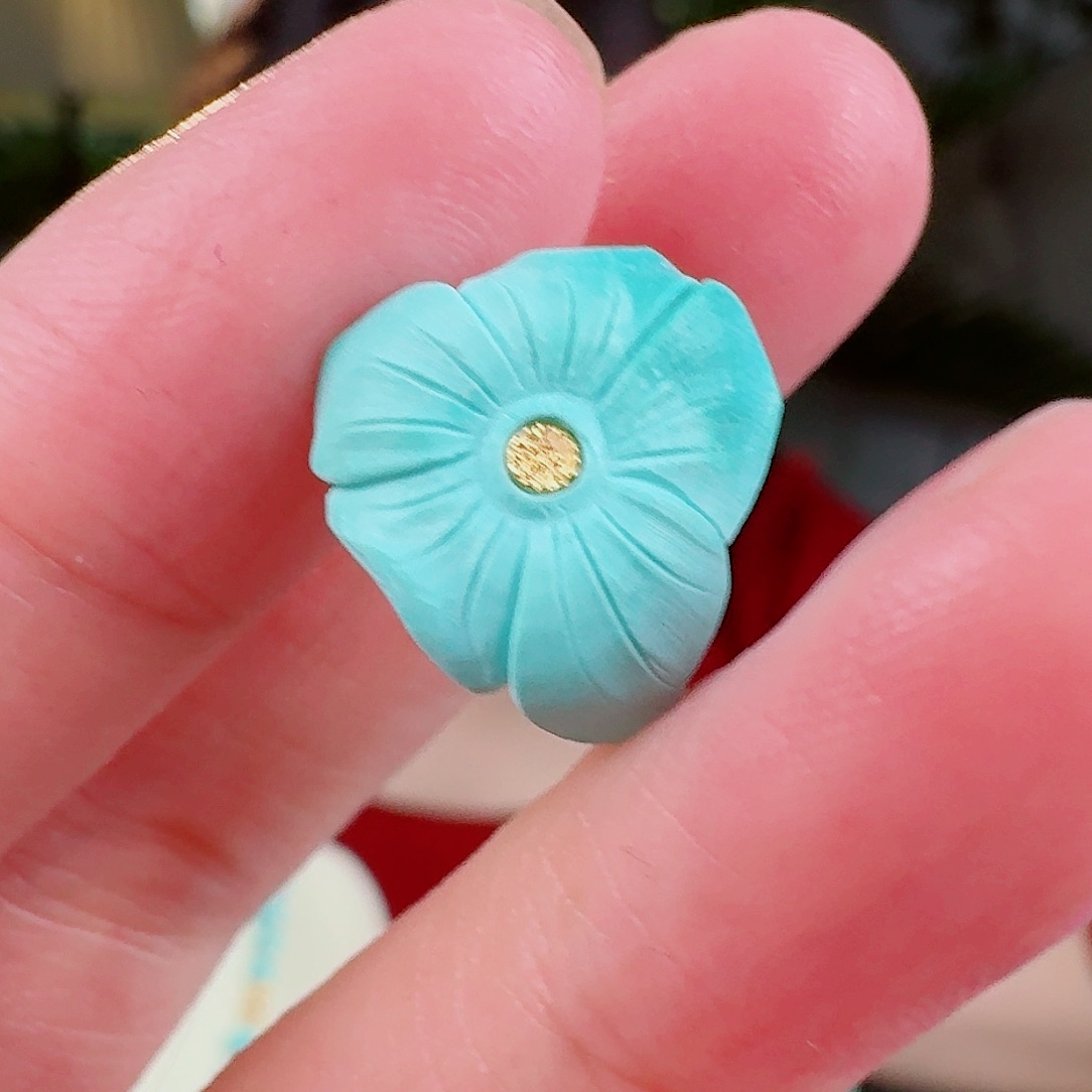 绿松石珠宝奇石未镶嵌