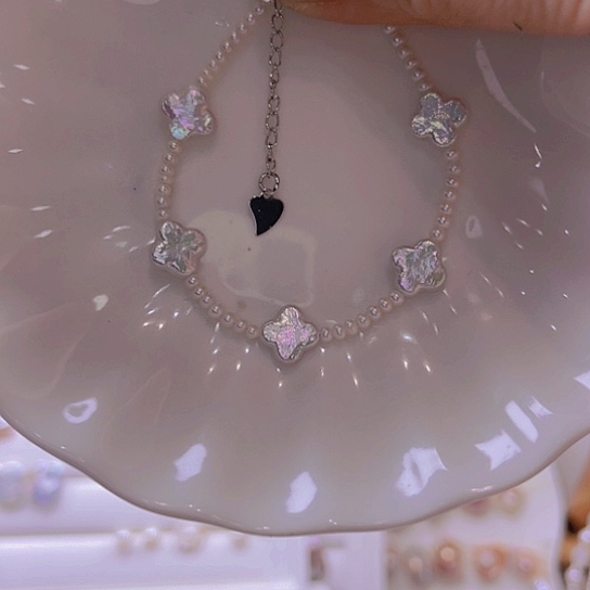 淡水珍珠手绳合金