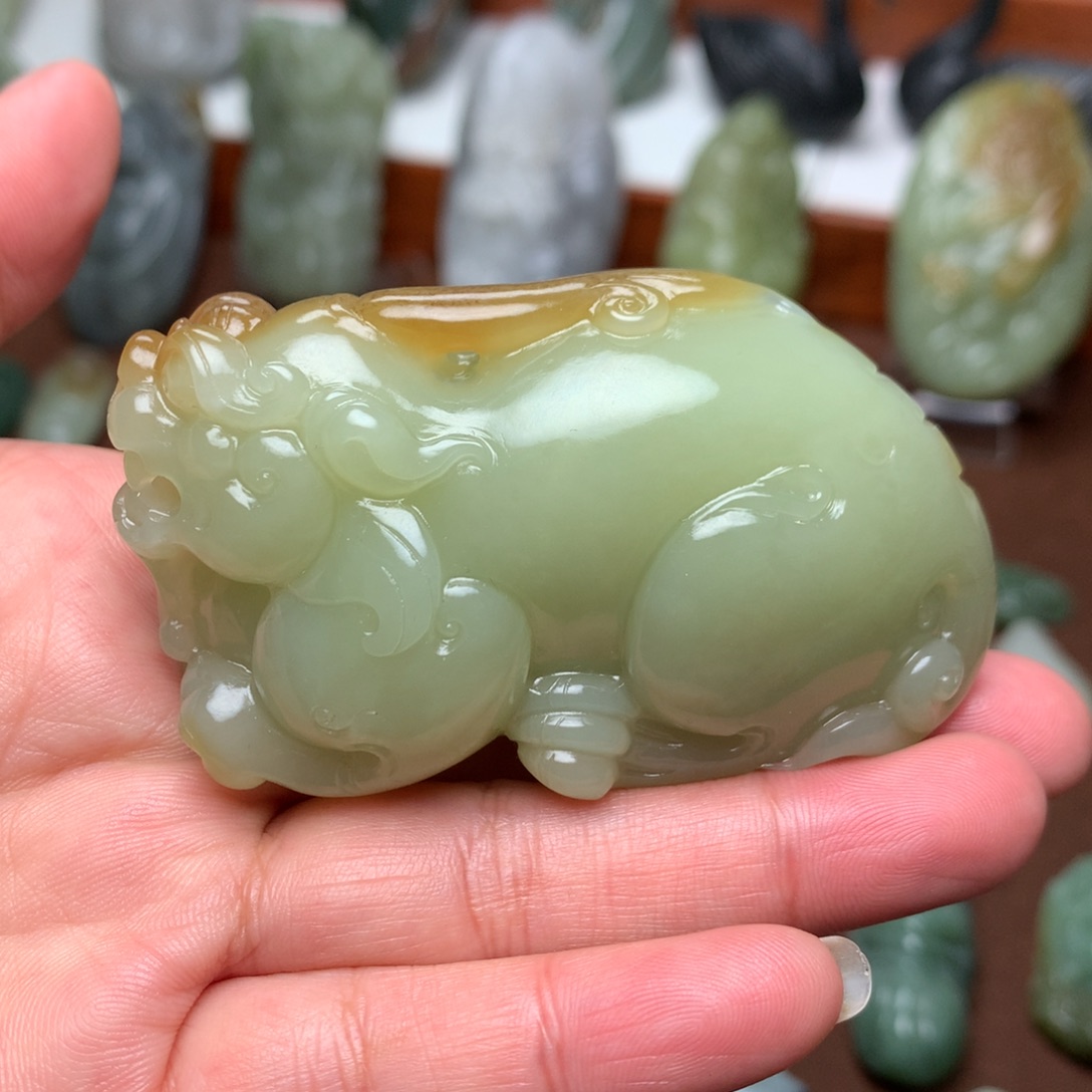 和田玉挂件未镶嵌