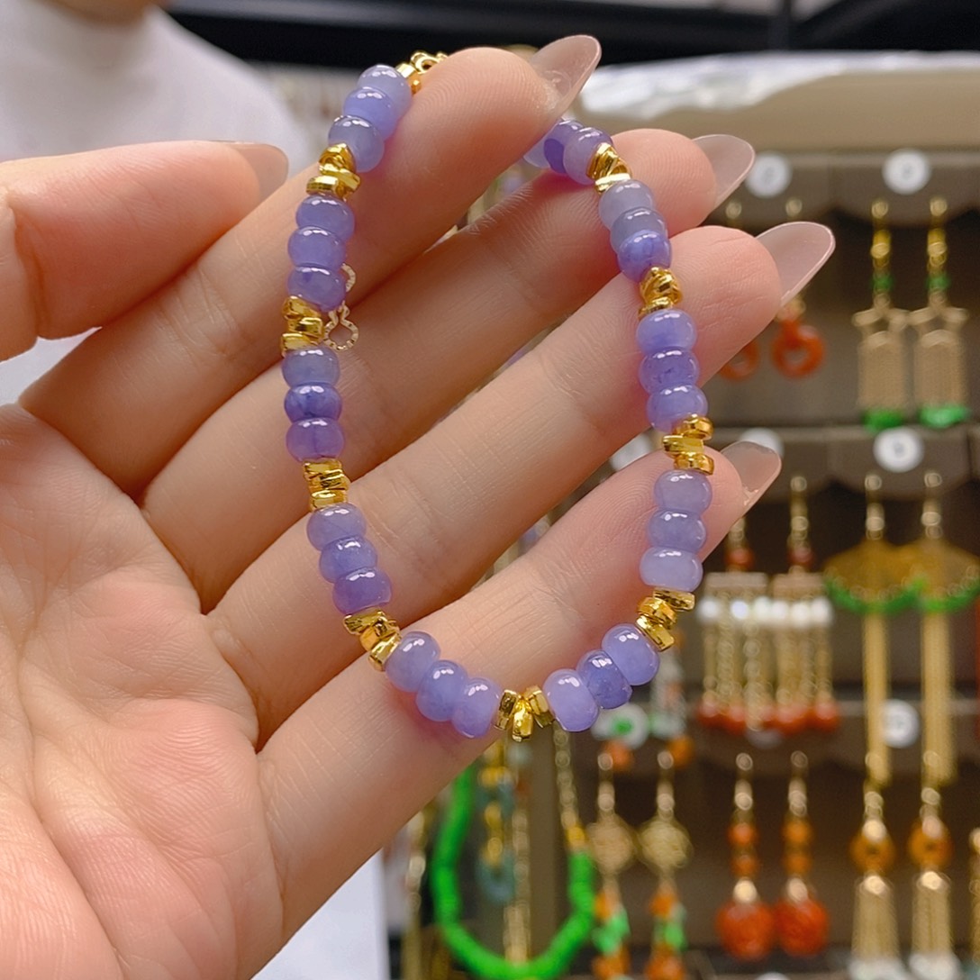 翡翠合金耳饰翡翠