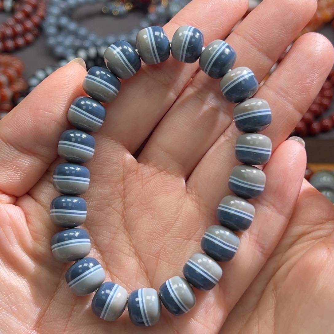 玛瑙/玉髓未镶嵌手链