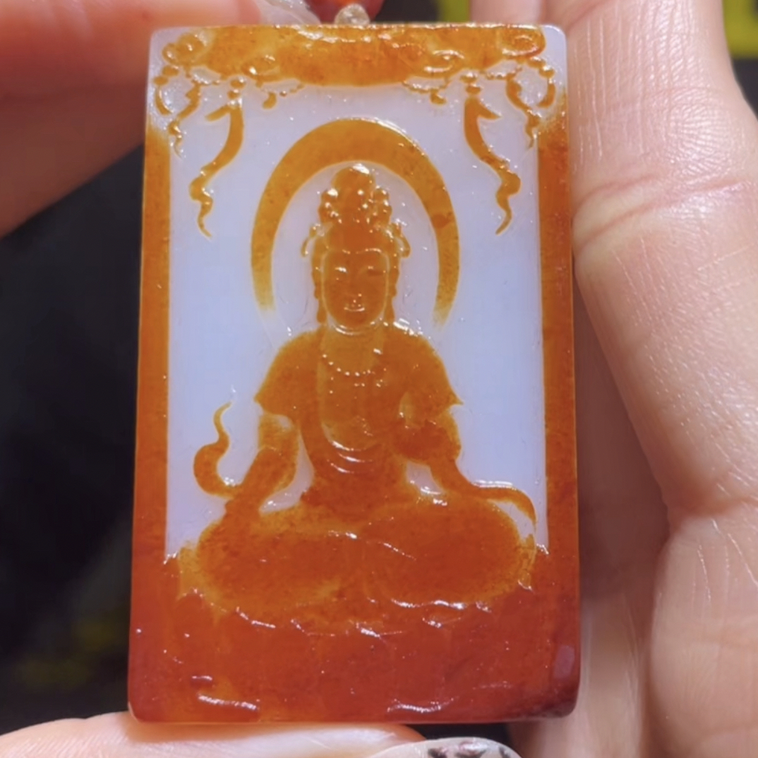 和田玉无事牌首饰珠宝多样性发货