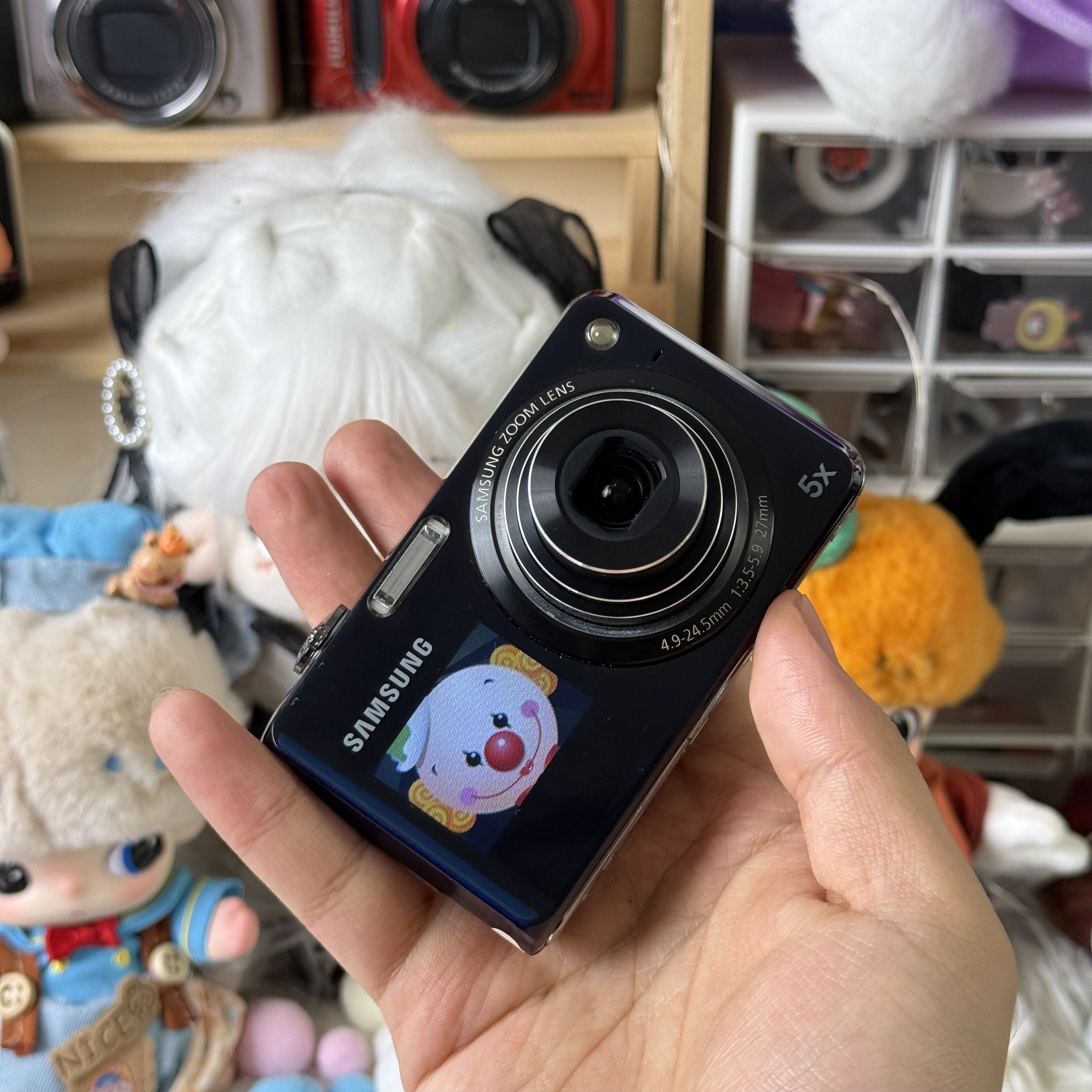 9新 Samsung/三星 三星pl150双面屏可自拍千万像素滤镜多带配件