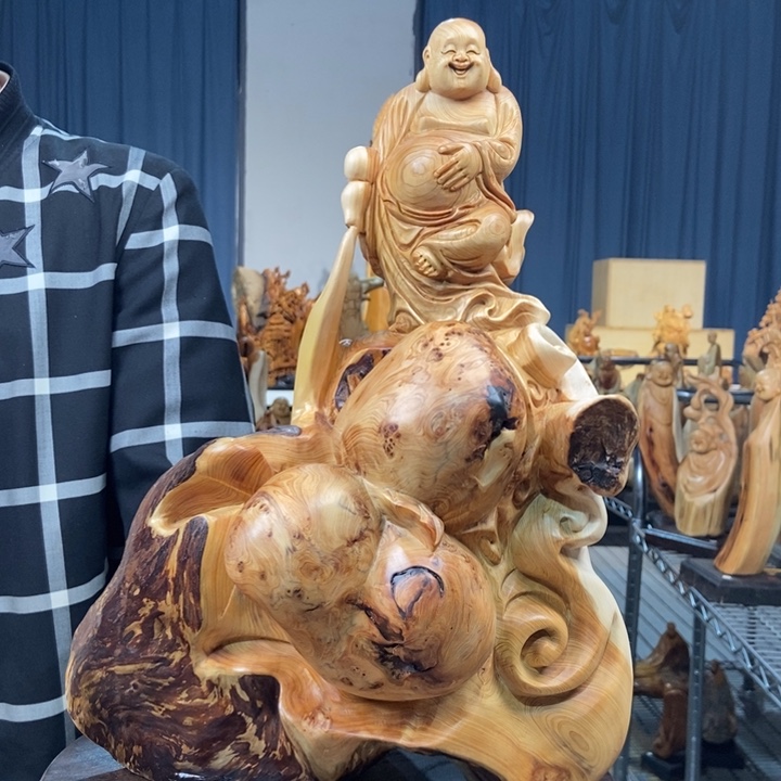 柏木（崖柏）随型摆件