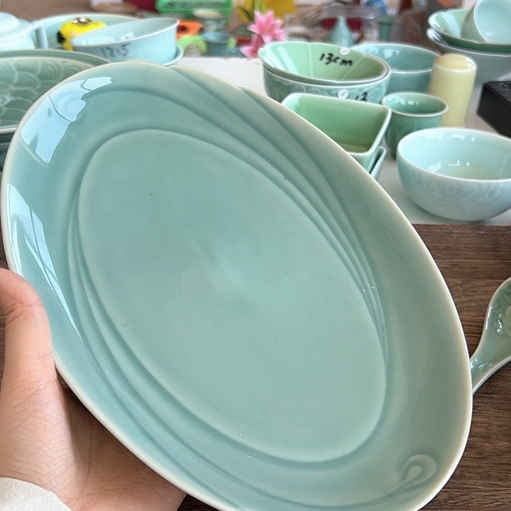 小米茶器龙泉青瓷