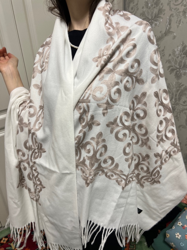 围巾·披肩 白色   