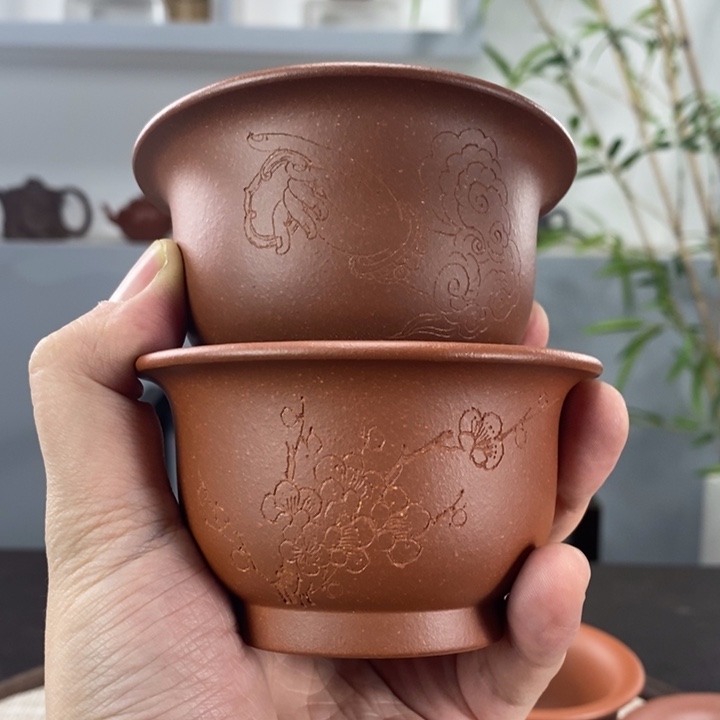 菩***宝宜兴紫砂手工主人杯