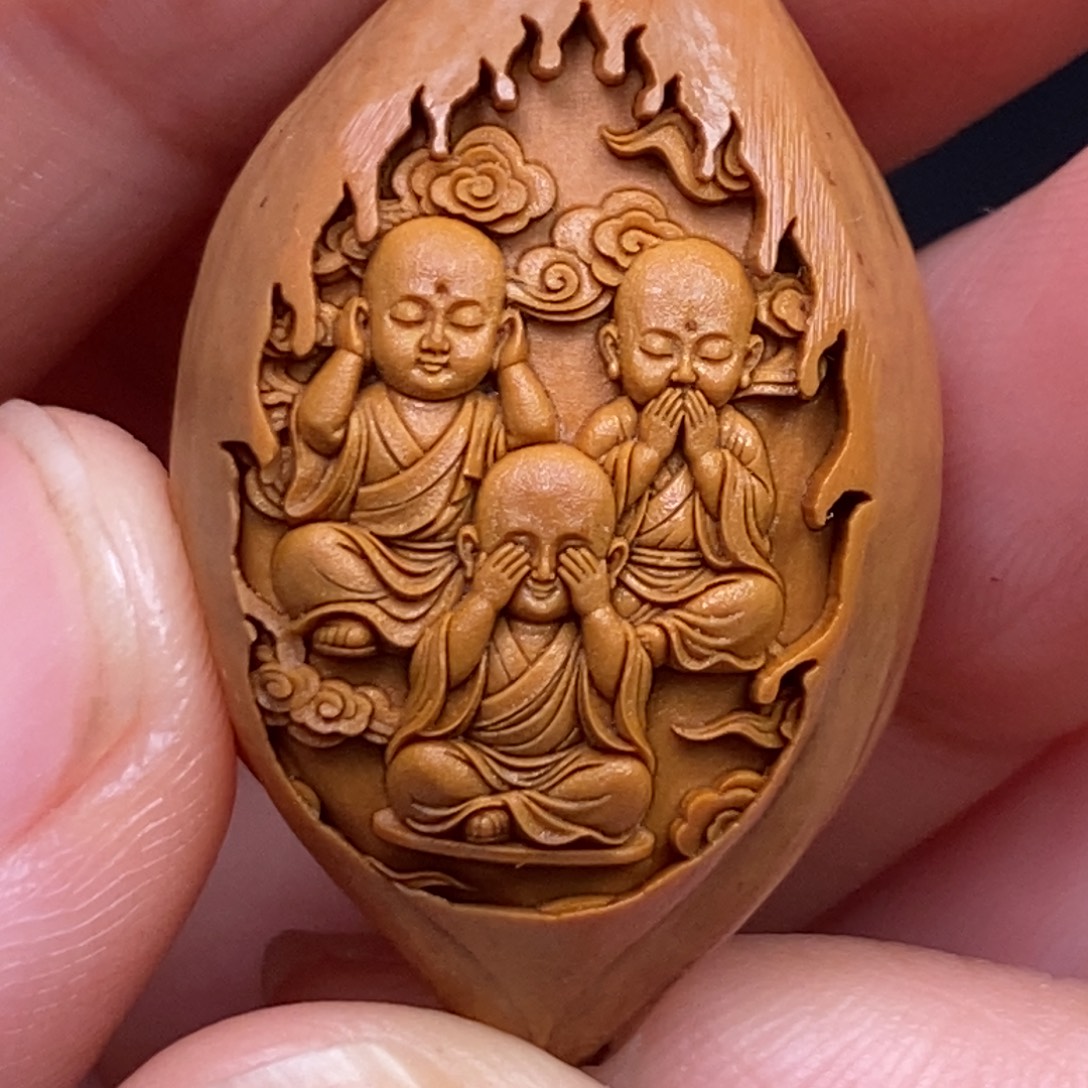 吊坠猴头核桃橄榄猴头