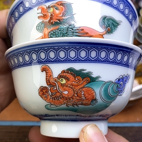 景德镇陶瓷藏式茶碗