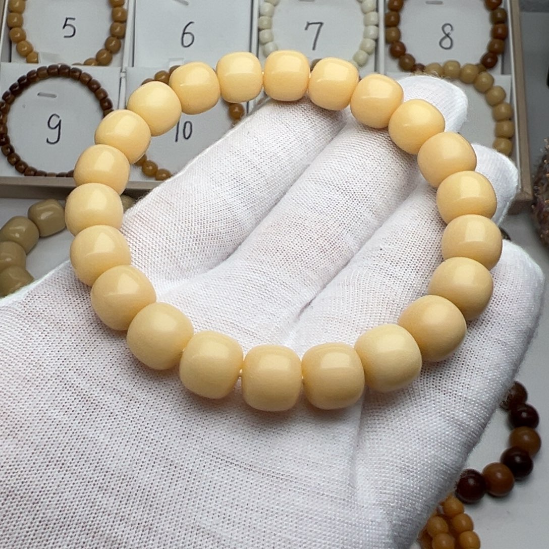 手串菩提根/象牙果卡11鬼工干磨天然风化老料S6