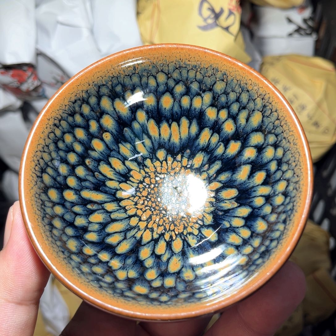 茶盏建盏手握泡茶主人杯