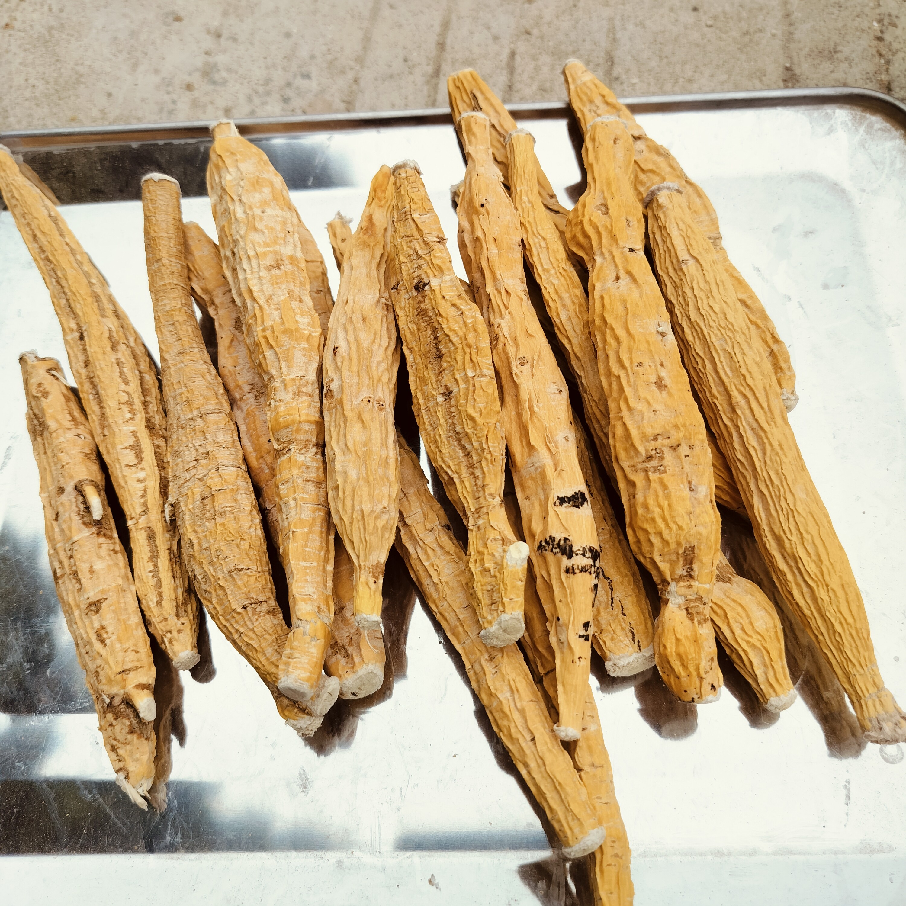 牛大力干条大力薯整条晒干不熏硫无添可加煲汤可泡酒