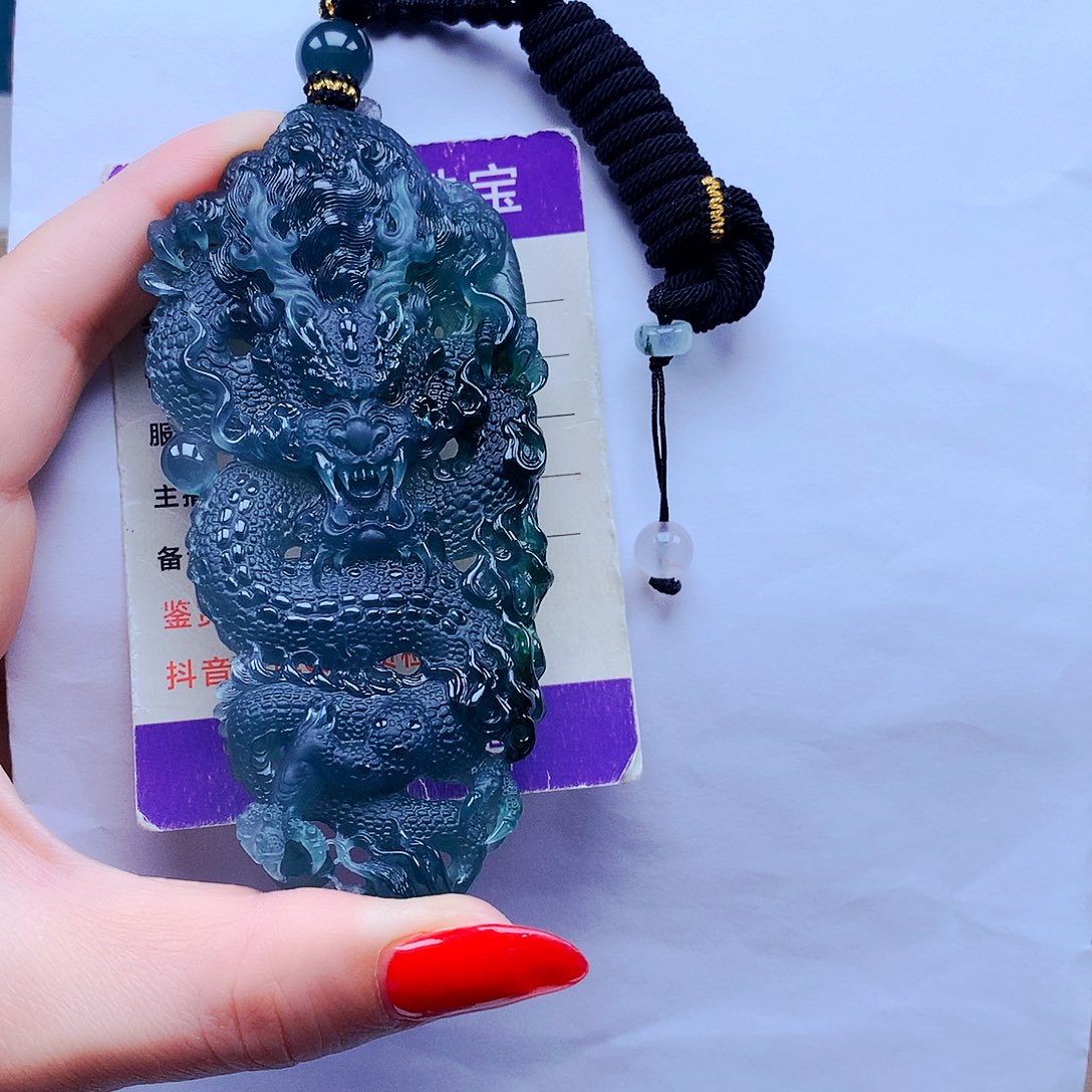 颈饰未镶嵌翡翠易*纯天然Ａ货翡翠，挂件