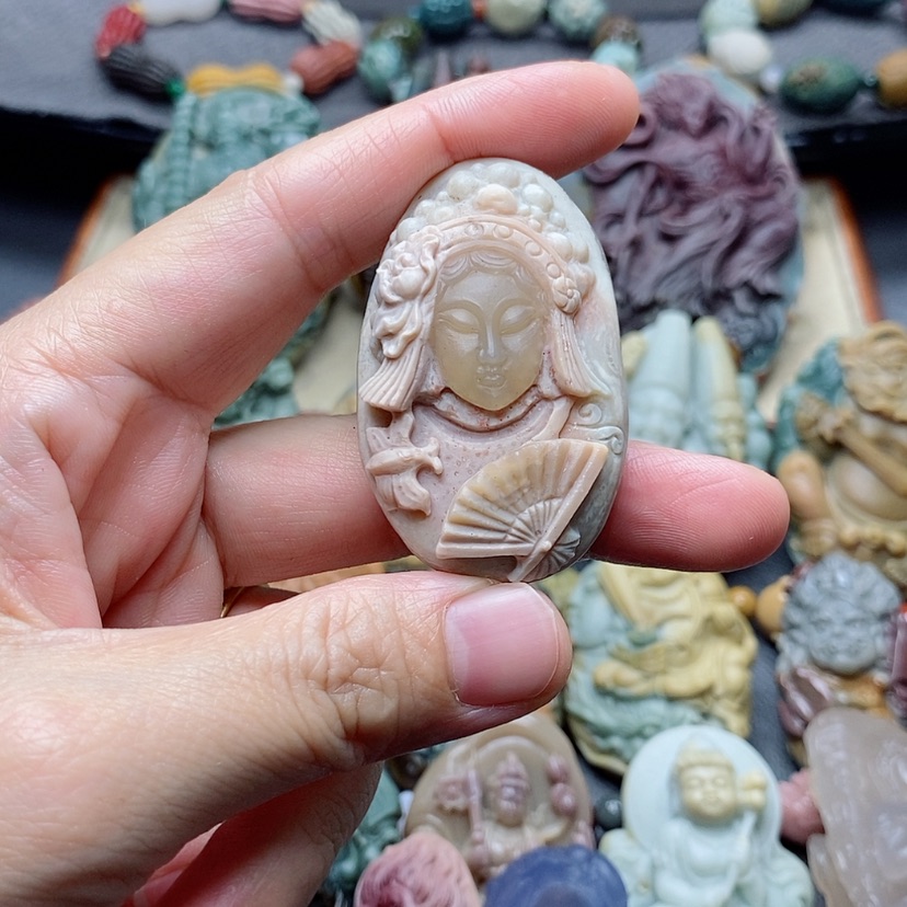 【闪购商品】未镶嵌定制石英质玉吊坠