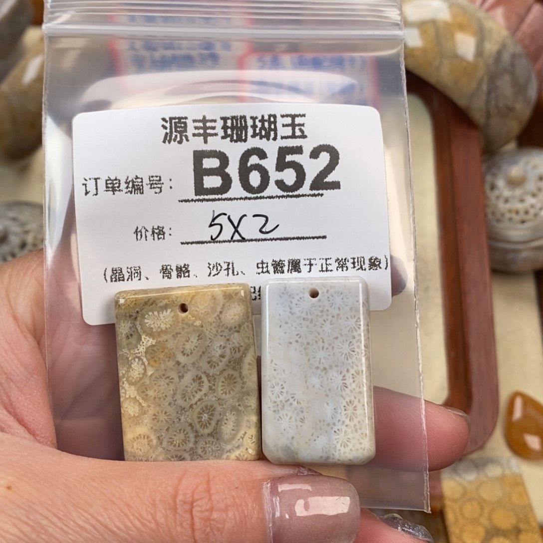 硅化玉颈饰未镶嵌在****果