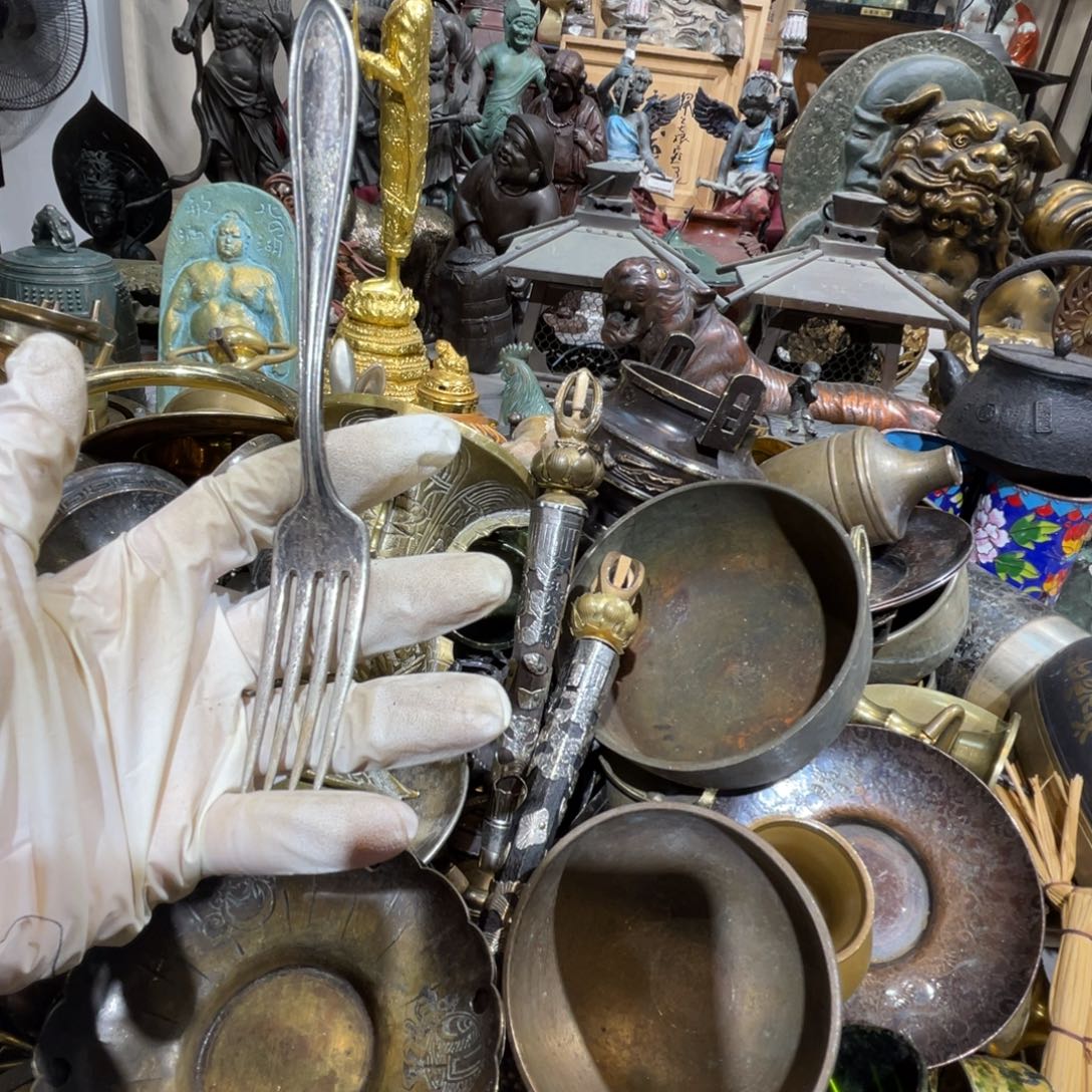 大阪回流铜器摆件22