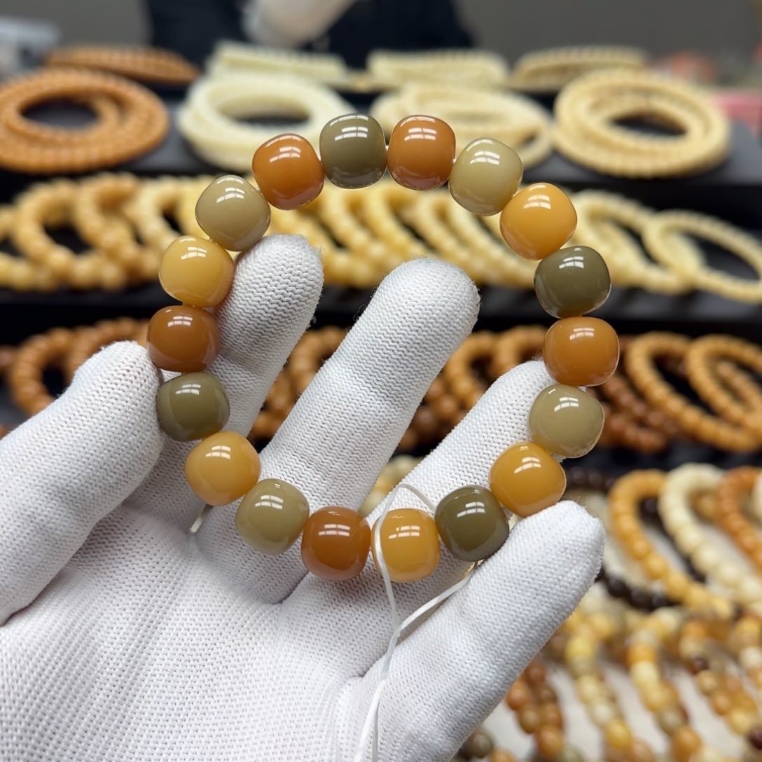 菩提根/象牙果手串12×13 5年 精工