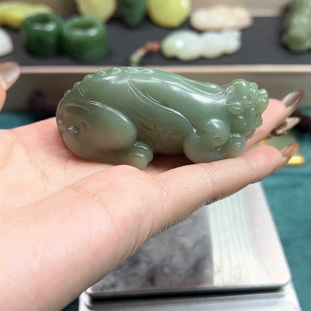 和田玉吊坠(不含链)未镶嵌B****u