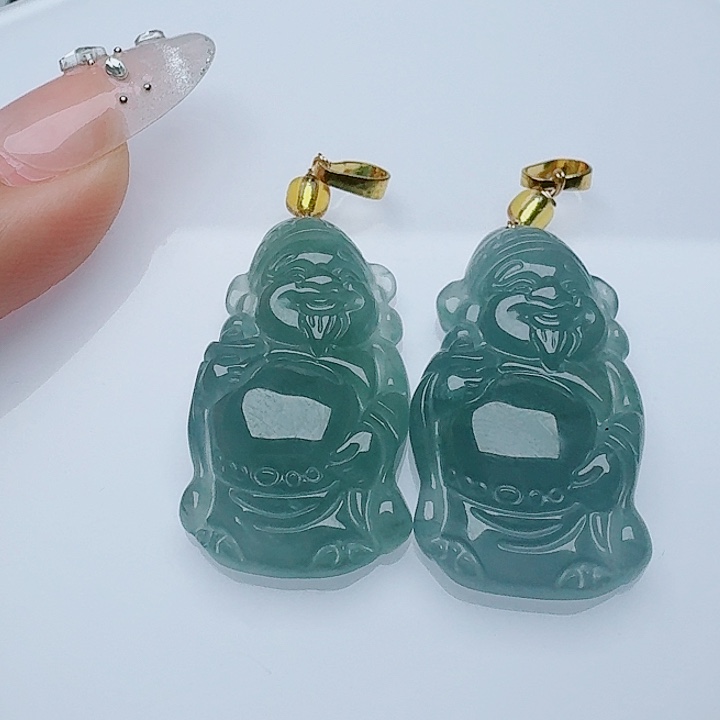 翡翠未镶嵌颈饰天然的A货翡翠多样性发其一 