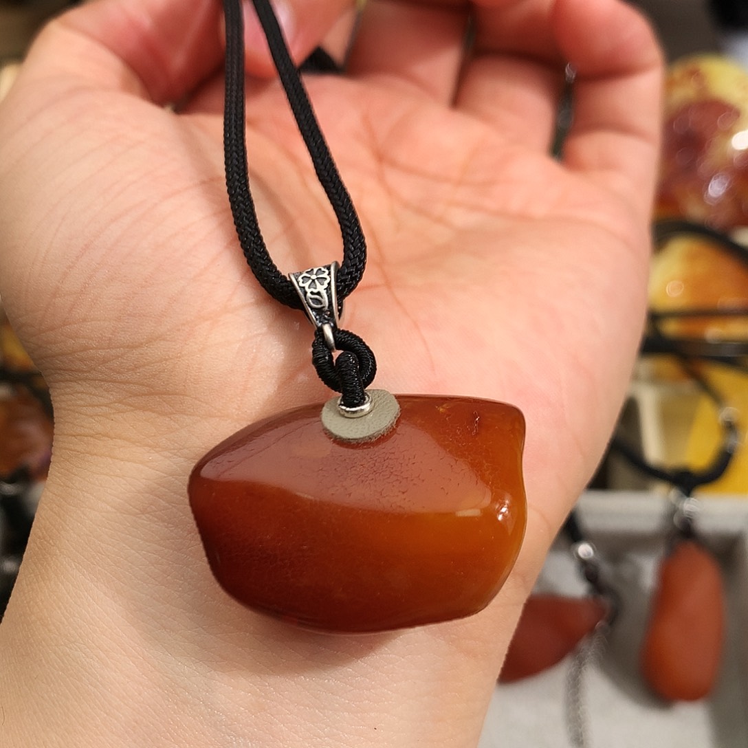 未镶嵌琥珀裸石你