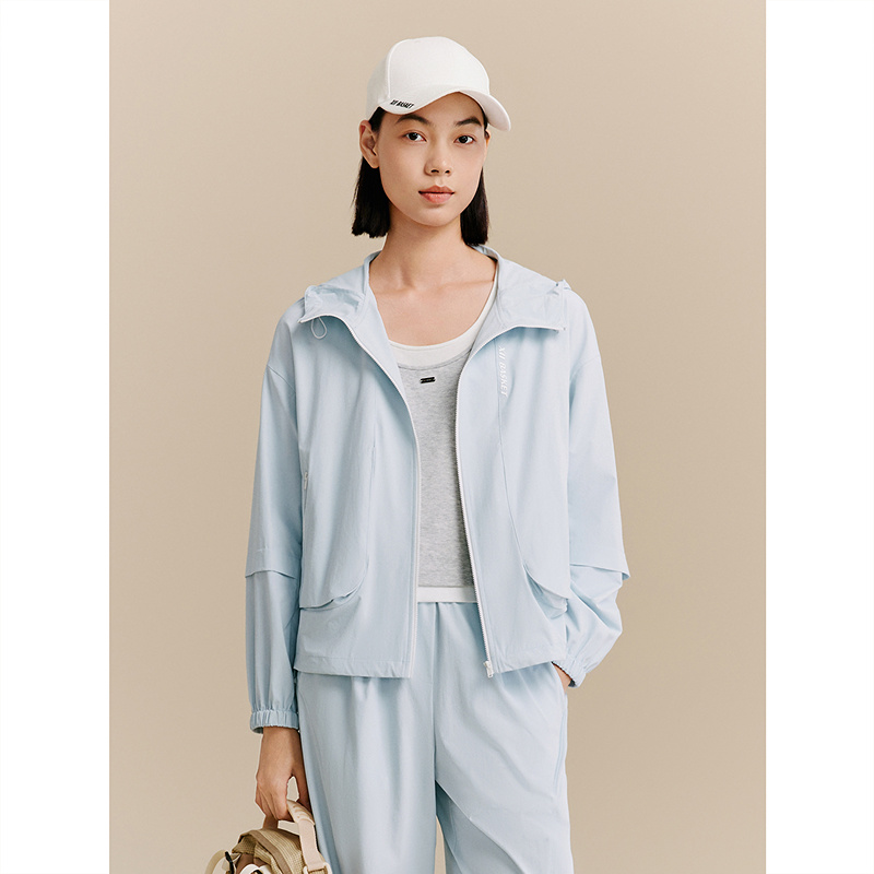 XII BASKET/十二篮时尚运动户外休闲百搭连帽外套套装7C65310700