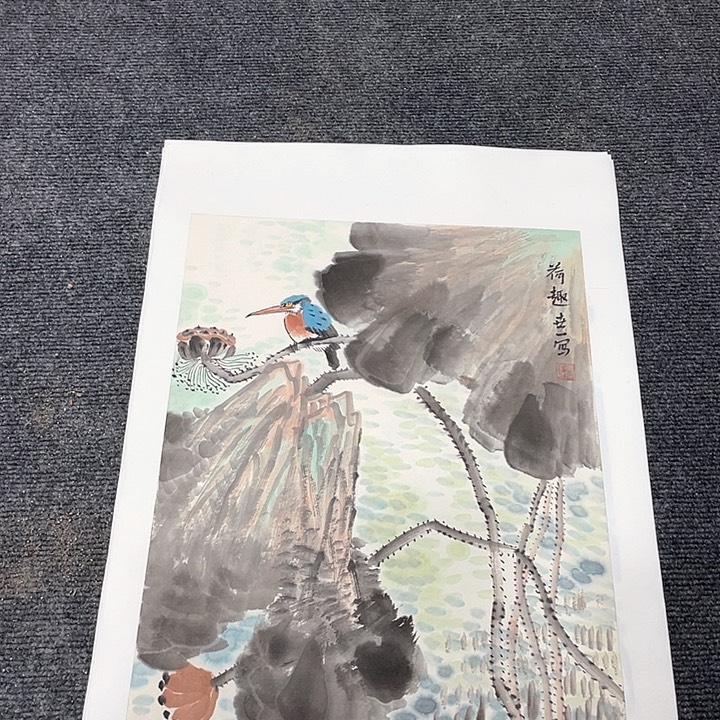 国画1.4平尺国画福利