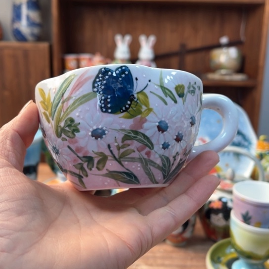 炉景德镇釉下手绘陶瓷 