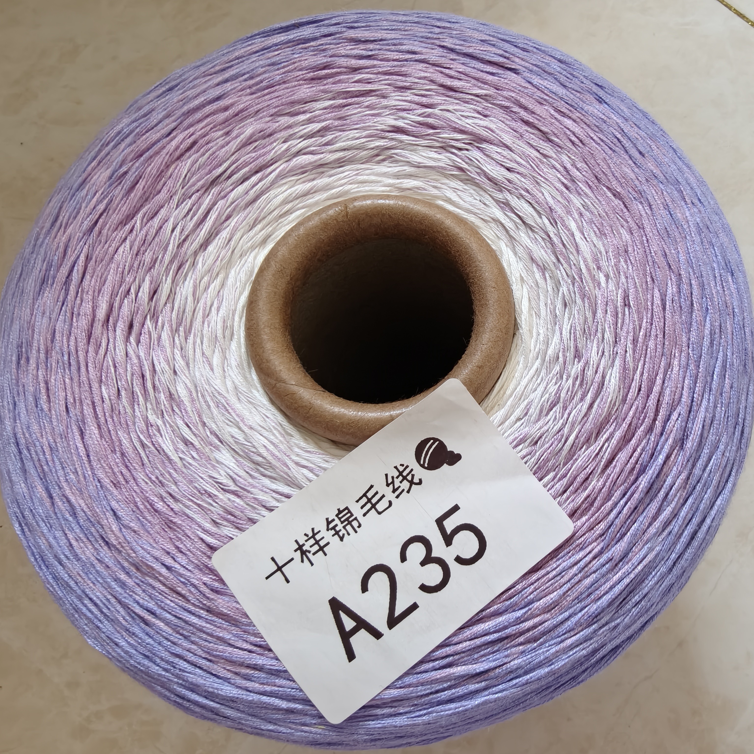 丝光棉渐变色蛋糕线可钩可织用于手工编织披肩毯子圣殿套，魔纹毯！