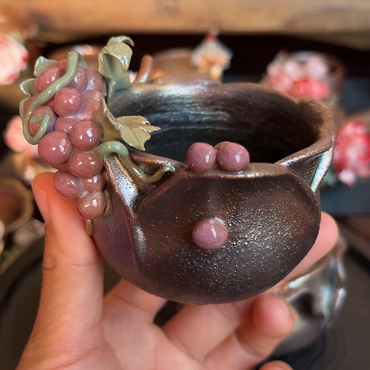 千玺造物葡萄茶杯