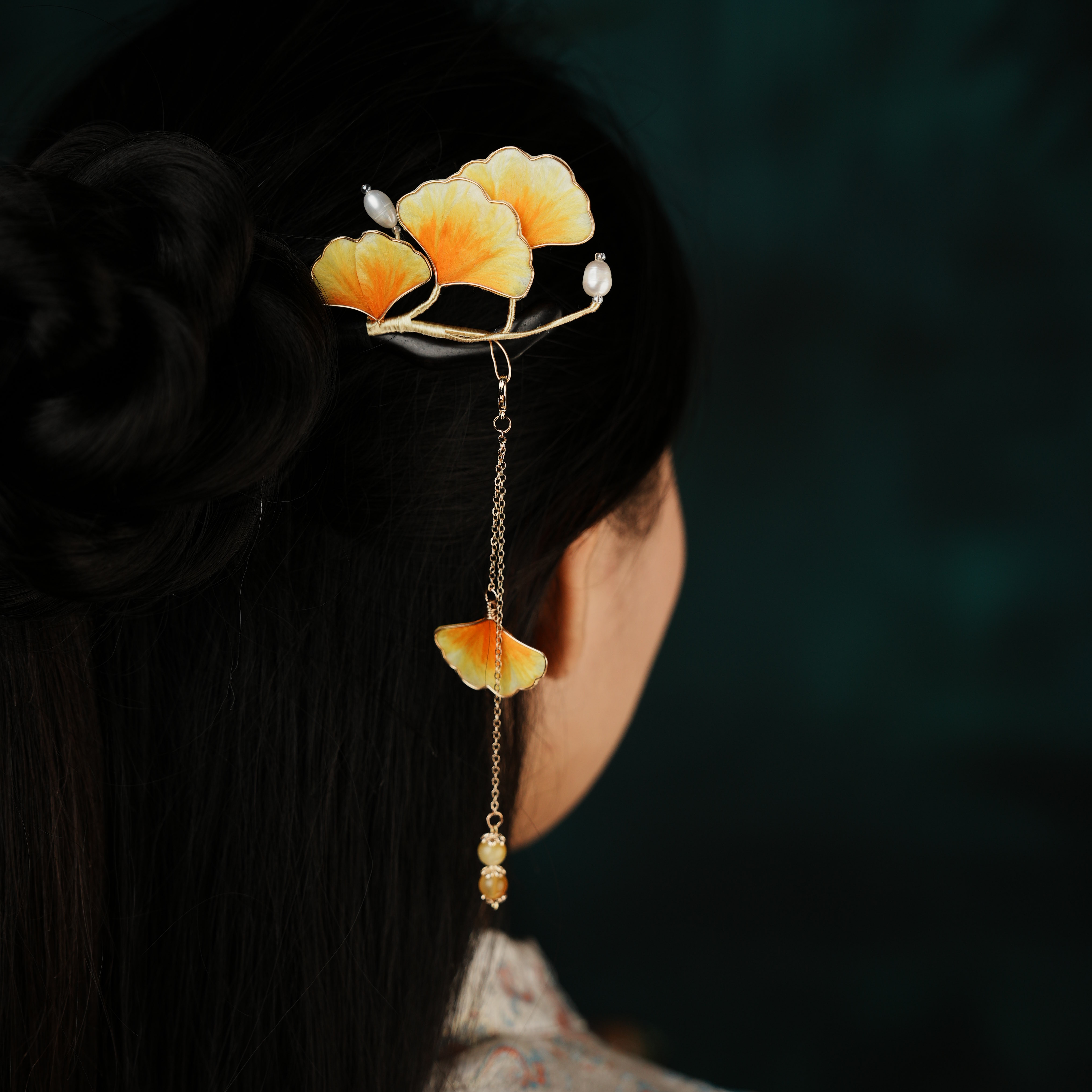 【杏语】绒簪阁/非遗手工绒花发簪 国风搭配送礼