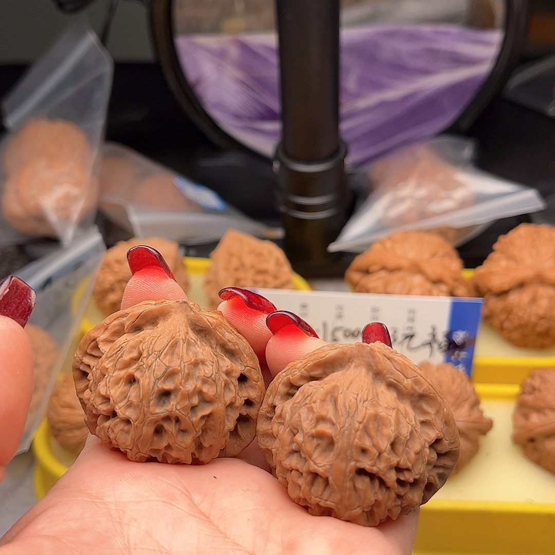 文玩核桃把件宫灯全品42