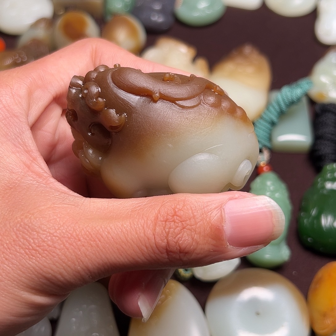 和田玉挂件未镶嵌