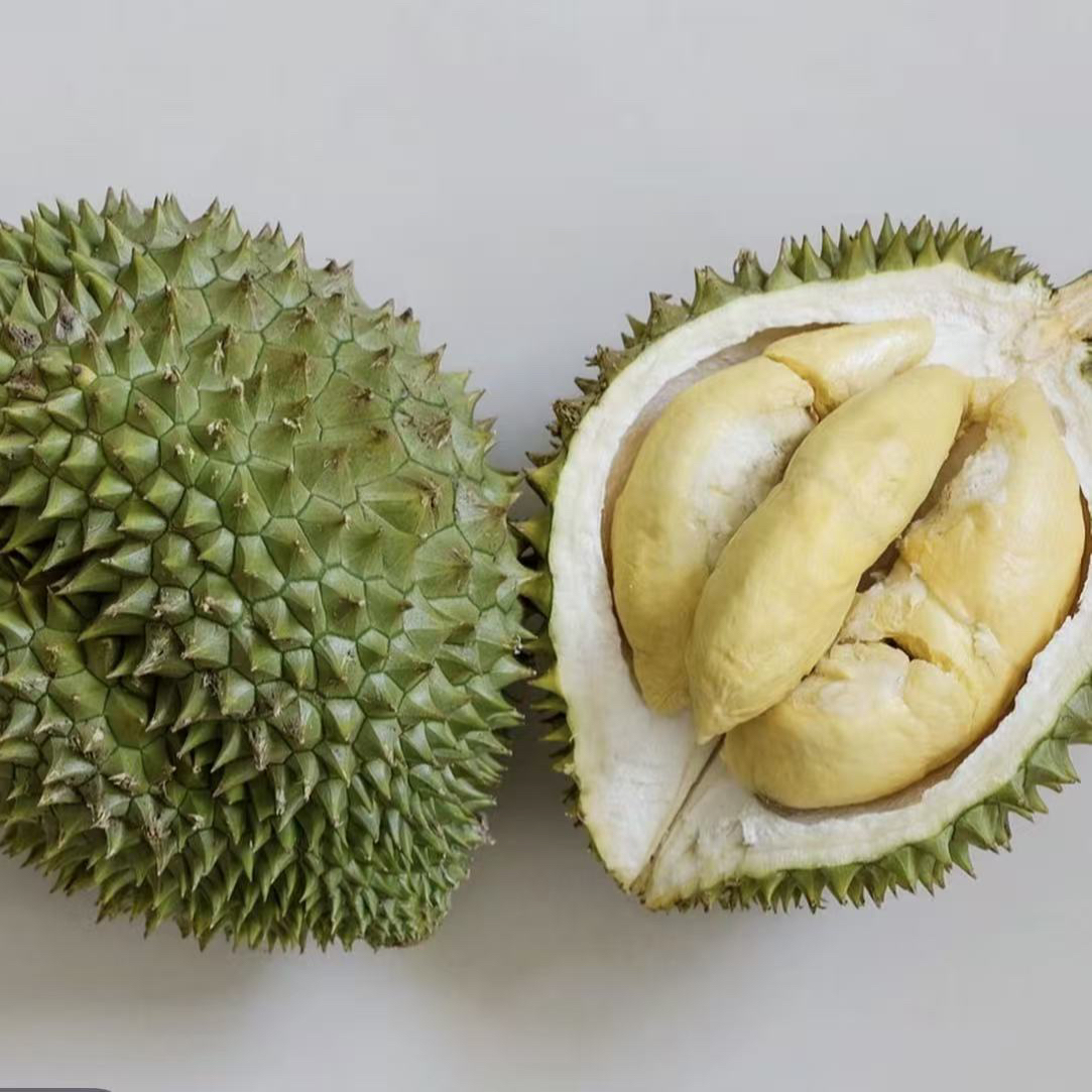 越南新鲜干尧榴莲400g-1300g整果一果一拍核大味道香甜干热带水果带壳鲜果干尧越南