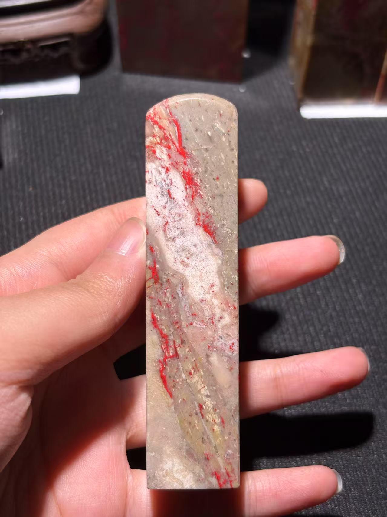 昌化鸡血石精品印章