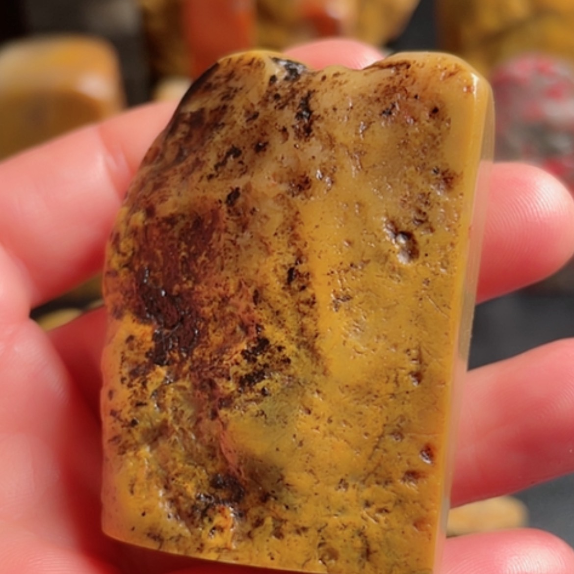 【闪购商品】昌化石昌化田黄牌子料