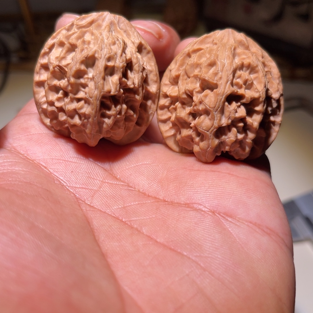把件文玩核桃37原桩苹果