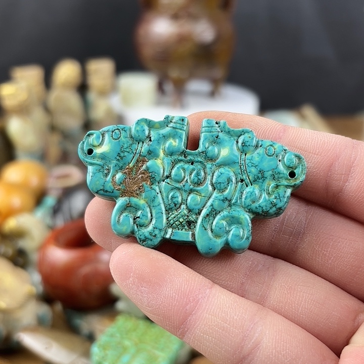 和田玉挂件未镶嵌