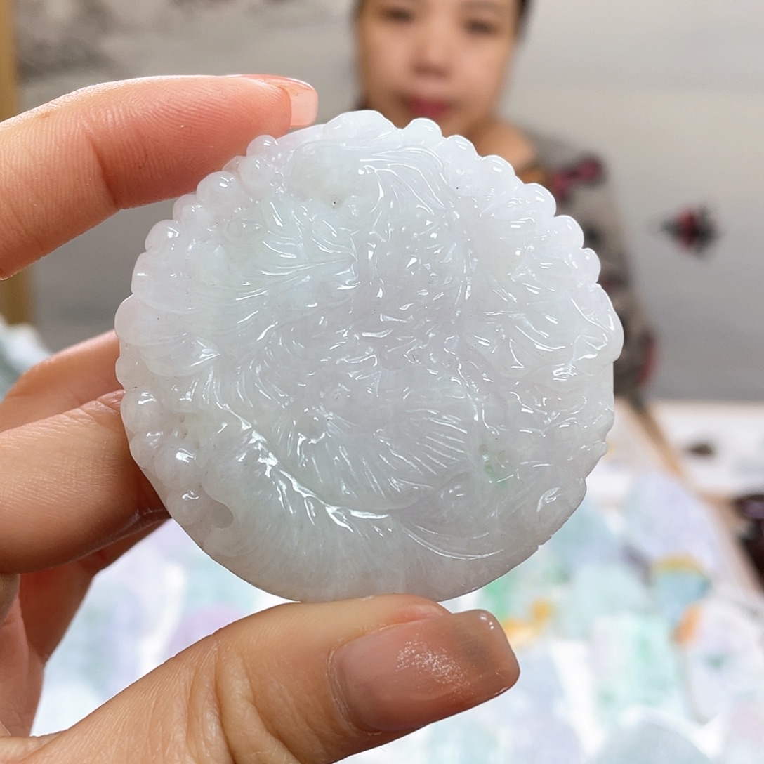 翡翠吊坠(不含链)未镶嵌