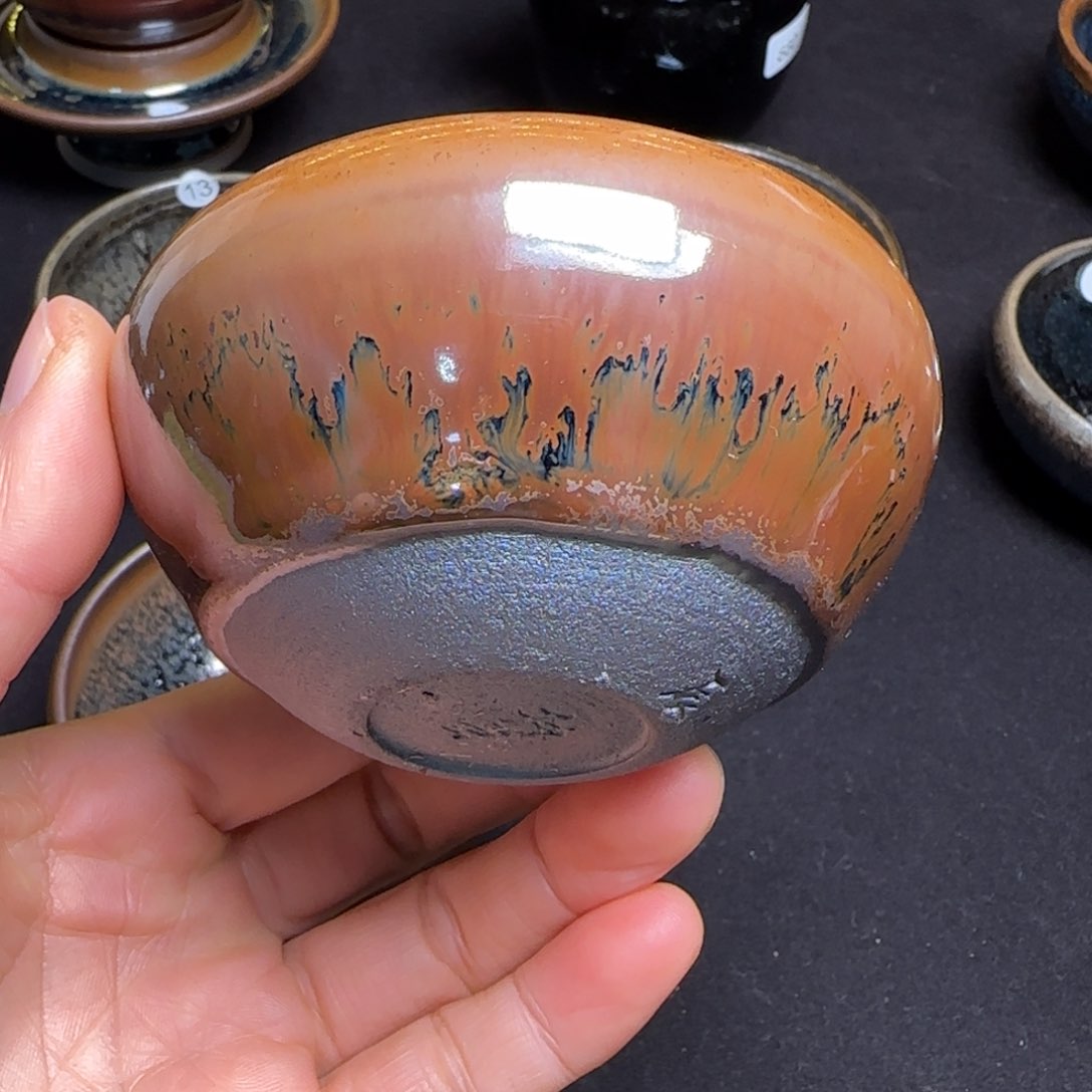 茶盏95 行云龙窑柴烧