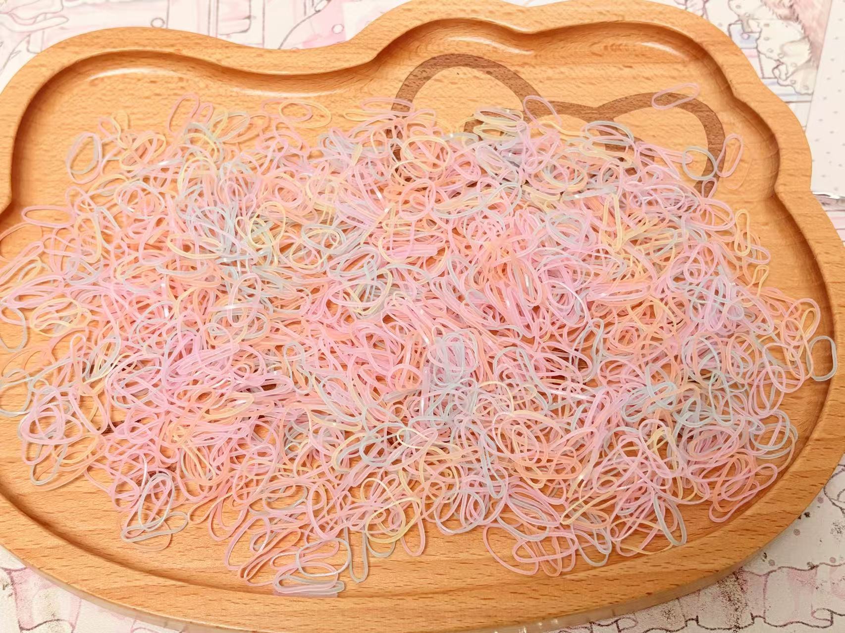 1000根长发宝宝必备宠物专用小皮筋不伤毛发弹性超好超多人要链接