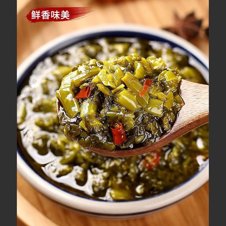 安徽油菜苔酸菜宣城芜湖马鞍山特产腌菜酱菜咸菜苔