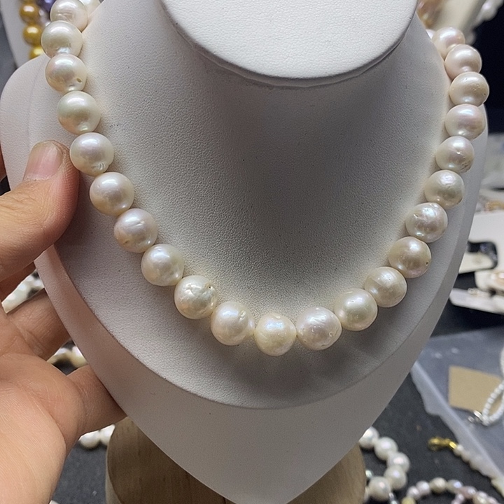 未镶嵌淡水珍珠吊坠(赠链)