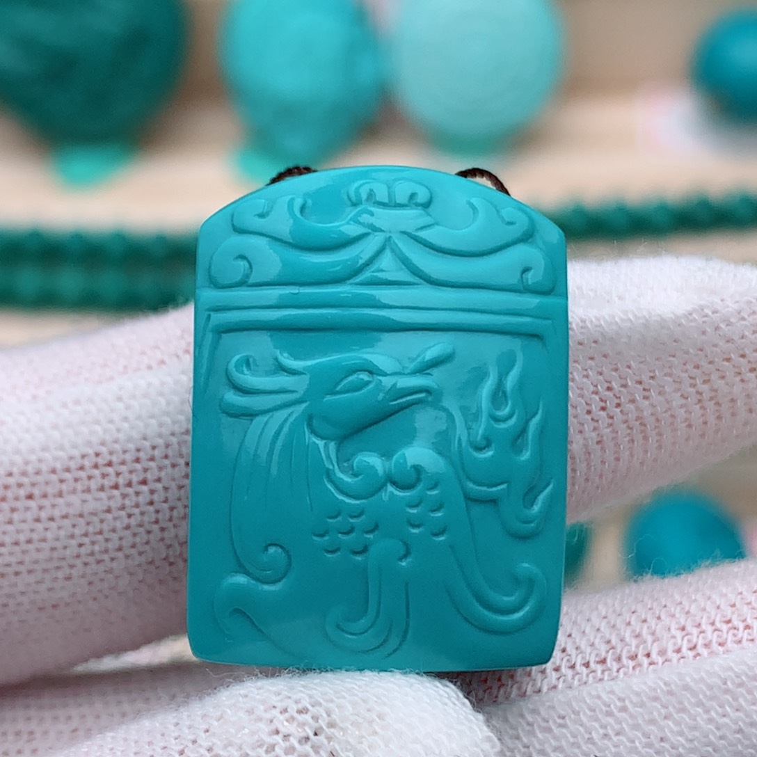 绿松石牌子未镶嵌
