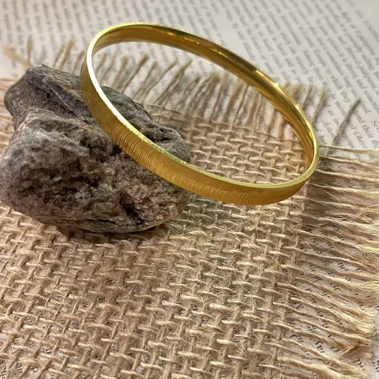 铜合金手镯 岩朵-1672-时尚手镯