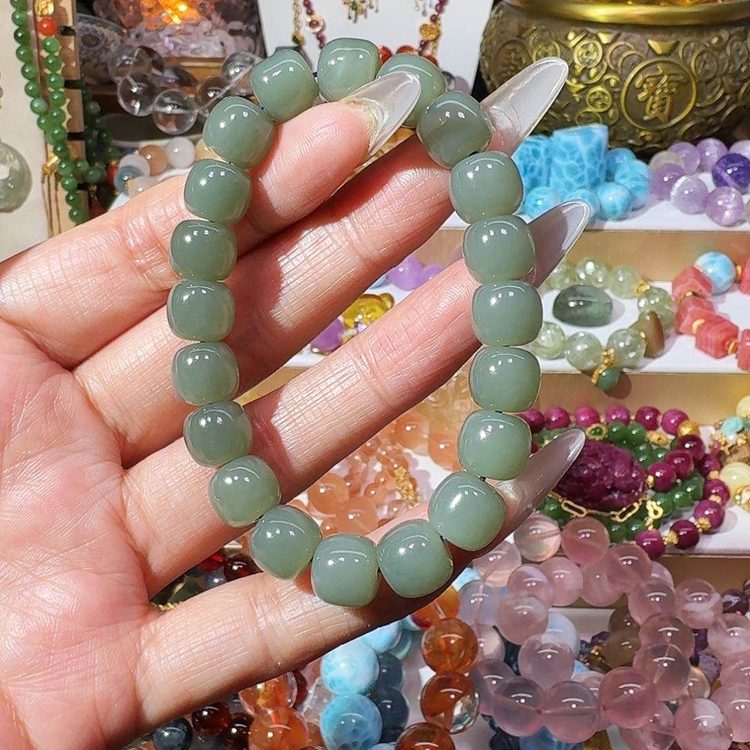 和田玉未镶嵌手链手链