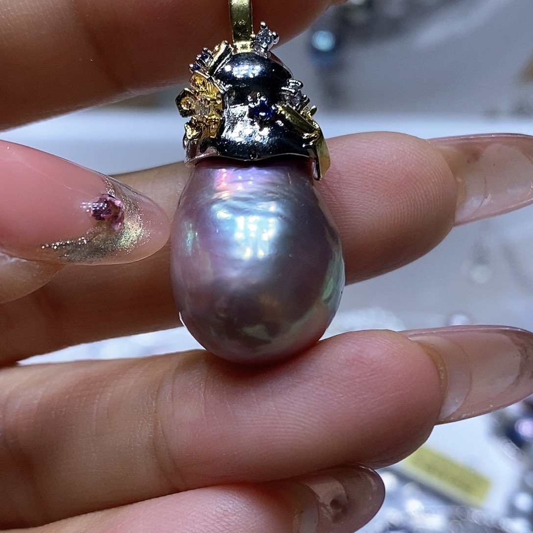 淡水珍珠耳钉未镶嵌