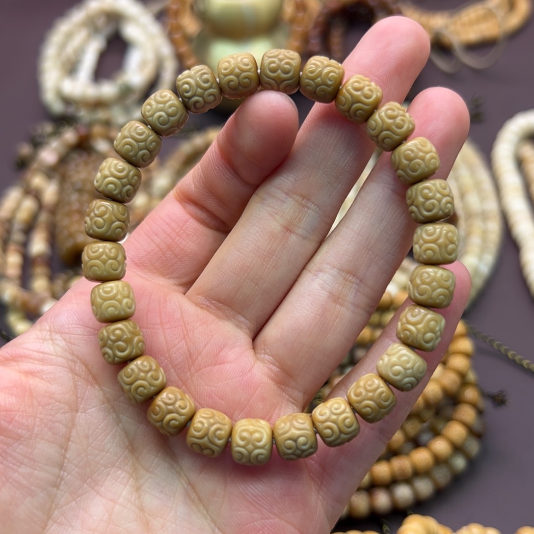 E***a龙脊菩提吊坠回纹