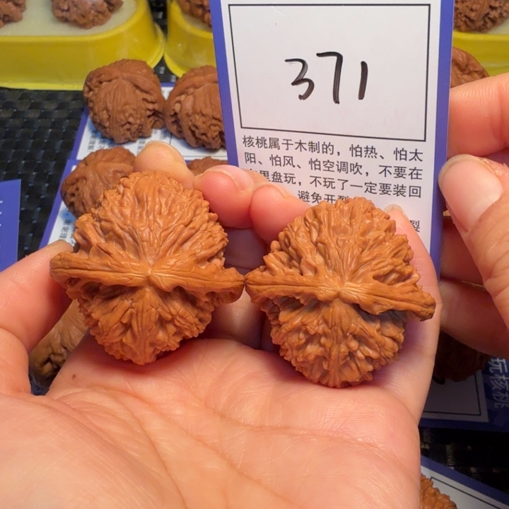 把件文玩核桃371白狮子40