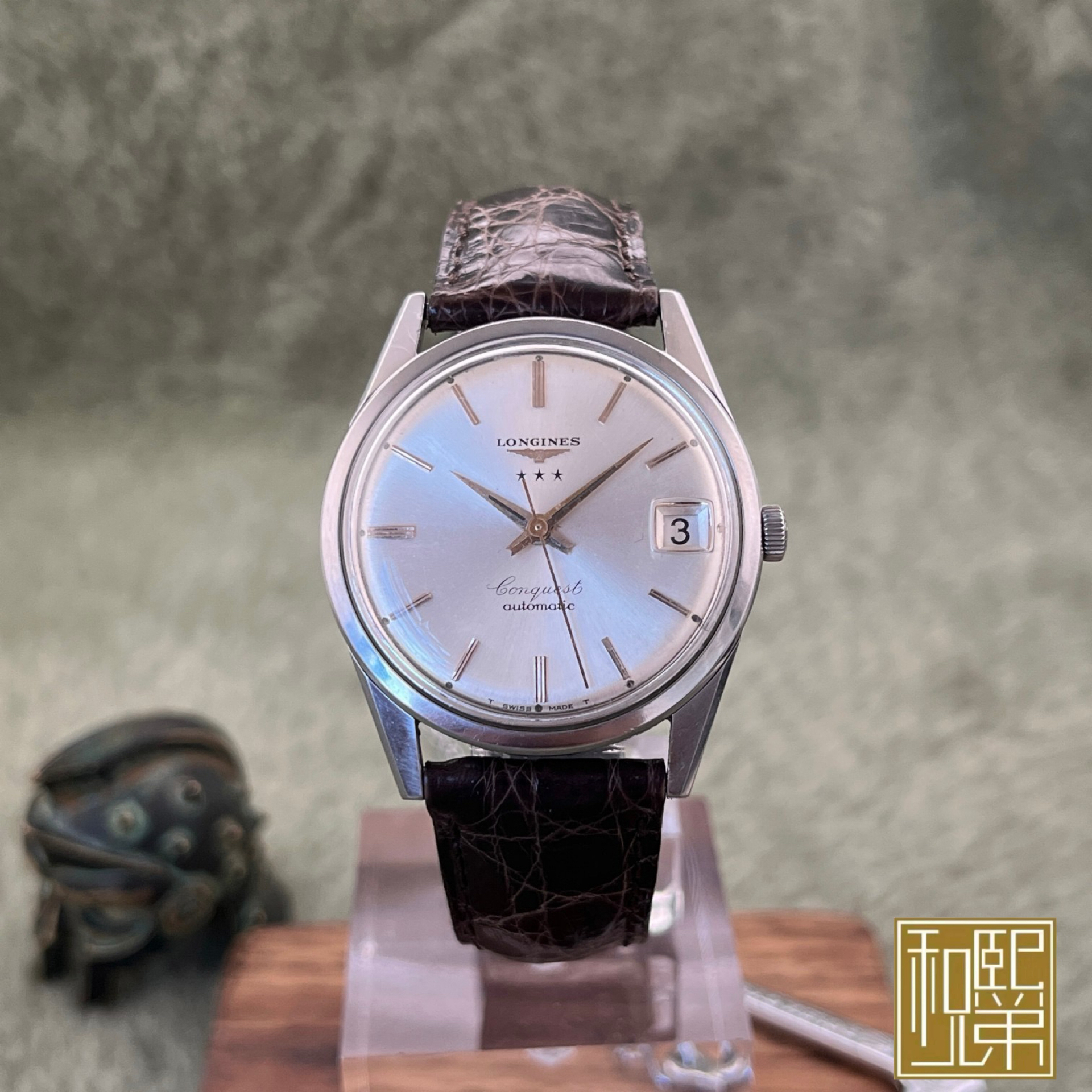 95新 Longines/浪琴 古董表/单/35